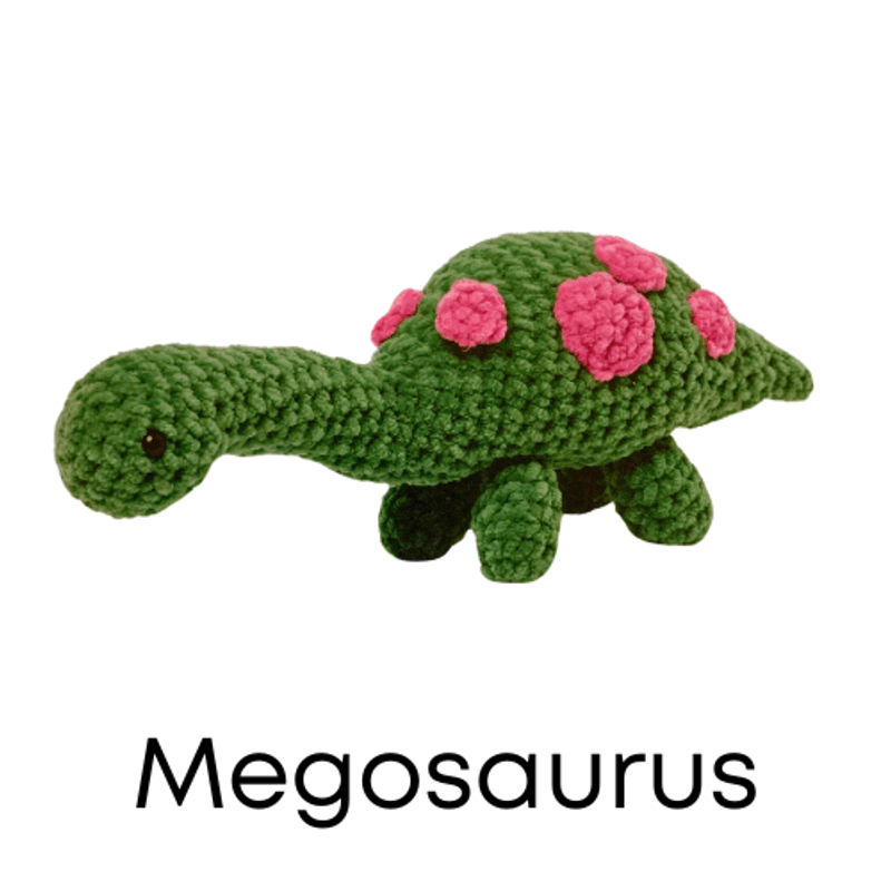 Amigurumi dinousaurer garnpakke