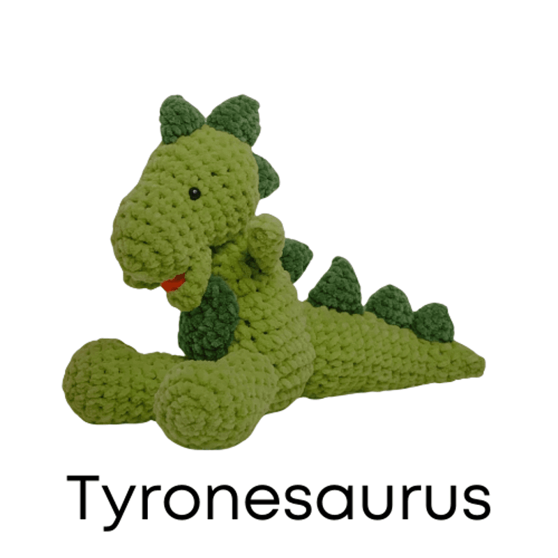 Amigurumi dinousaurer garnpakke