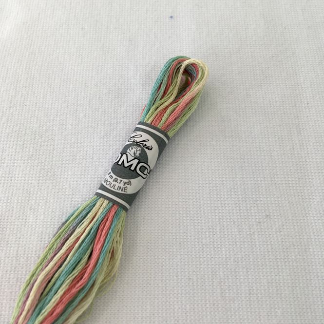 Hovedbilde broderigarn melert 4501