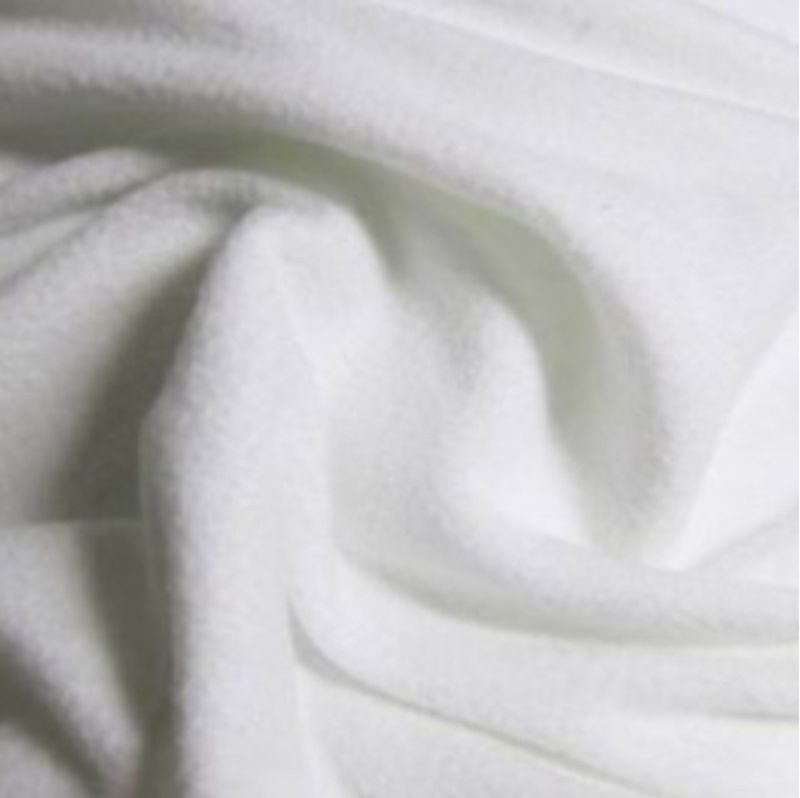 Mikrofleece hvit