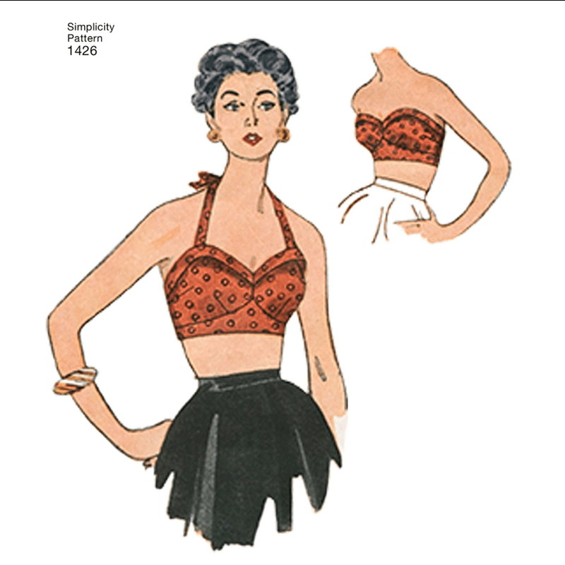 1426 vintage topp simplicity