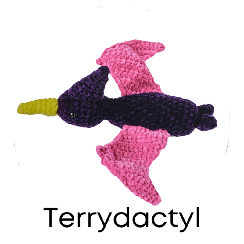 Amigurumi dinousaurer garnpakke