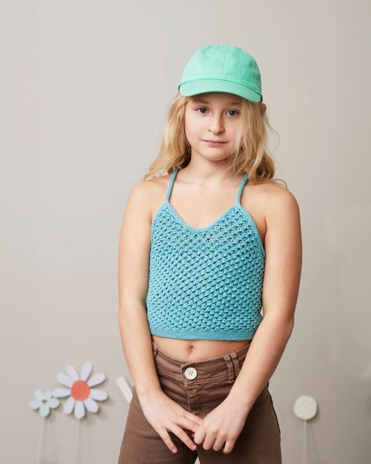 Hovedbilde 438-5 Jasmine topp garnpakke