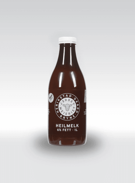 Jersey meieriet heilmelk 6% 1liter