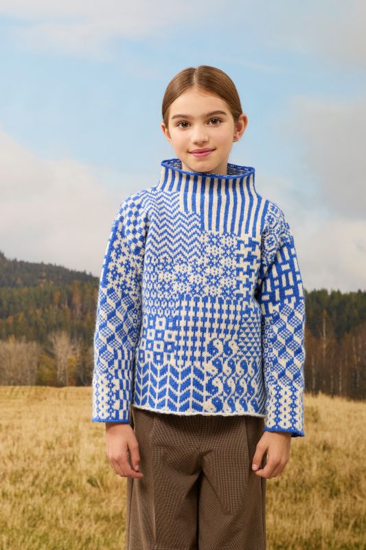 HEFTE 455 Nordic mix til dame og barn