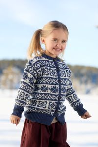 Hovedbilde 470 Hyttekofta til barn