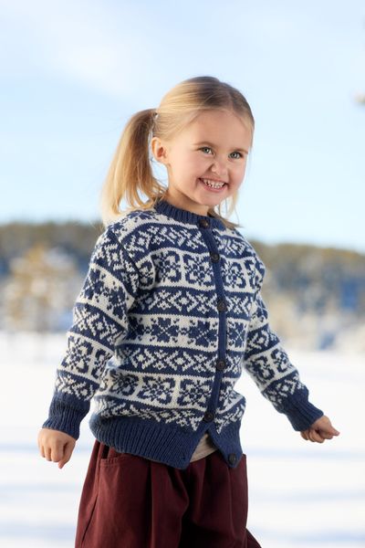 470 Hyttekofta til barn