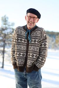 Hovedbilde 472 Hyttekofta til herre ...