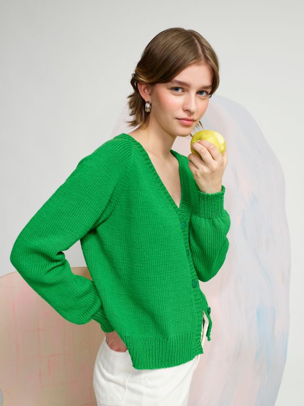 414-5 Kløver cardigan garnpakke