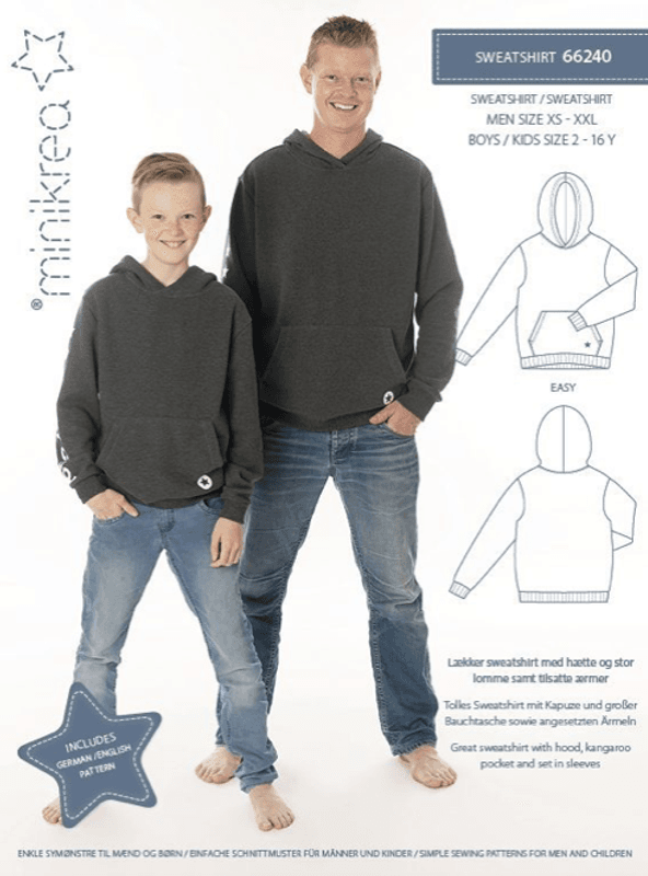 Minikrea sweatshirt 2 år - XXL (66240)
