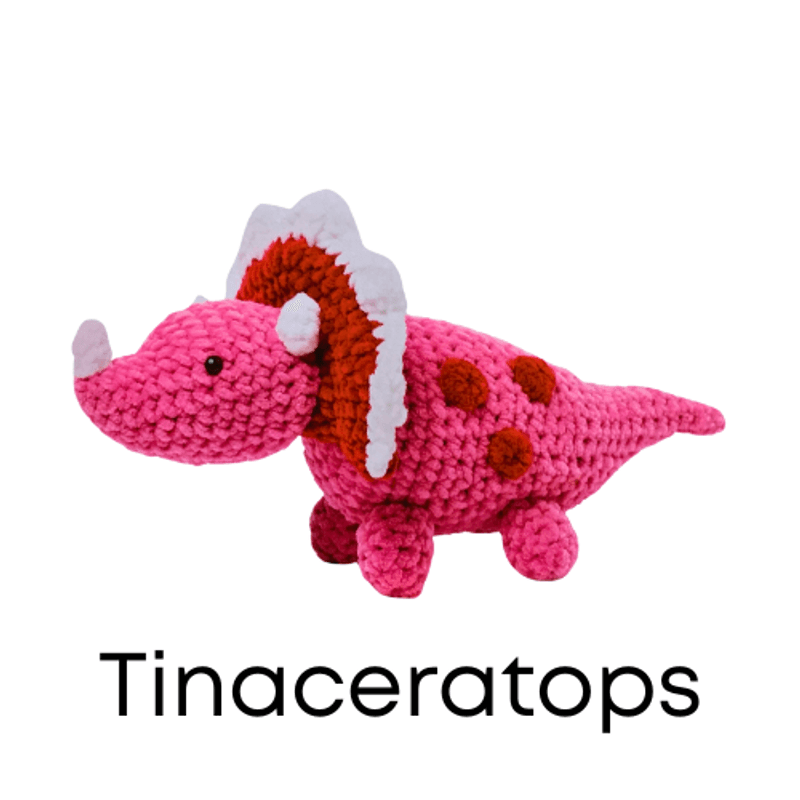 Amigurumi dinousaurer garnpakke