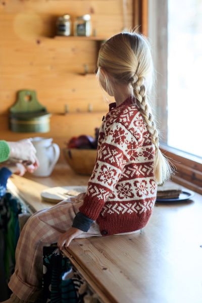 470 Hyttekofta til barn