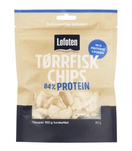 Hovedbilde Lofoten T&oslash;rrfiskchips 30g
