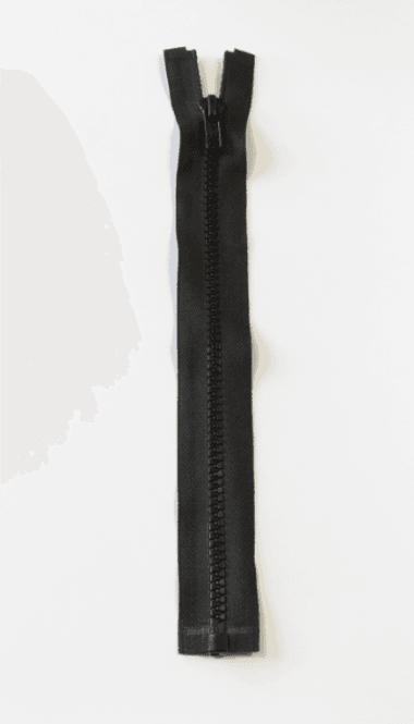 Hovedbilde Delbar glidelås 6mm svart
